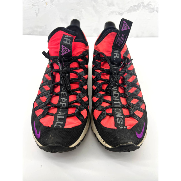 Nike Other - Nike ACG React Terra Gobe 5 Trail Running Sneakers Red Black Men's Size 9